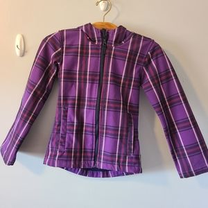 Athletic Works Fleeced Lined Girls Jacket 7/8